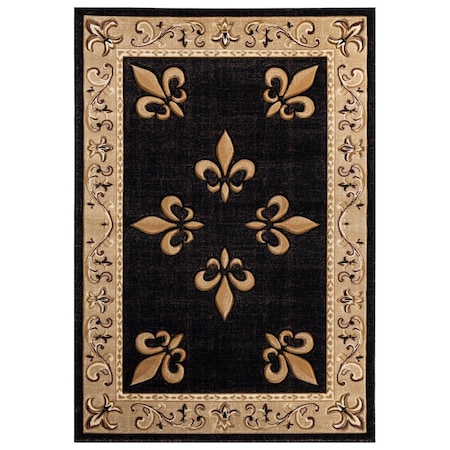 United Weavers Of America 7 ft. 10 in. x 10 ft. 6 in. Bristol Casselton Beige Rectangle Area Rug 2050 11026 912
